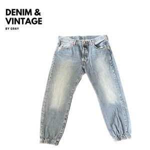 Levi's 501 in jogger pants style (90% new)